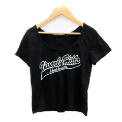 モロコバー MOROKO BAR VIVA! Tシャツ カットソー 半袖 ラウンドネック プリント 2 黒 ブラック /SY23のサムネイル