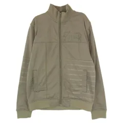 STUSSY ステューシー AUTHENTIC GEAR Track Jacket world tour london tokyo ワールドツアー パネル 切替 トラック ジャケット カーキ系 M【中古】のサムネイル