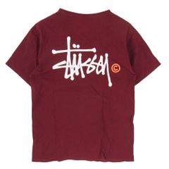 old Stussy チョッパーバイク Tシャツ レッド S 紺タグ 90s - メルカリ