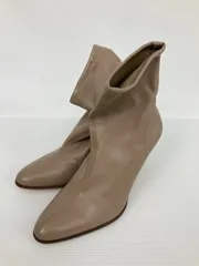 ZARA ザラ ブーツ 35 ベージュ 合成皮革/人工皮革 レディース