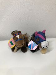 AVANTI 競馬ぬいぐるみ テイエムオペラオー メイショウドトウ 2点