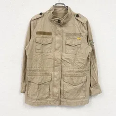 OLD NAVY　オールドネイビー　ミリタリージャケット　ベージュ　Mサイズ　古着