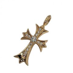 入手困難 正規品 新品 クロムハーツ タイニー ブレス 18K WGパヴェ 