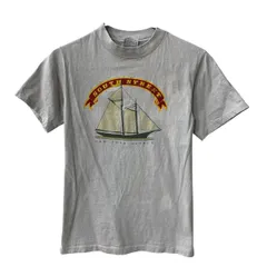 90s USA製 Hanes 半袖 プリントTシャツ S グレー ヘインズ プルオーバー 90年代 ビッグプリント コットン カットソー 夏物 a805-6040のサムネイル