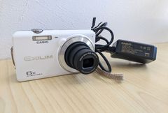 C [Used] CASIO EXILIM EX-ZS28 White I→C-2.0-2.0
