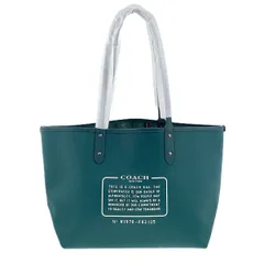 COACH コーチ リバーシブル トートバッグ トートバッグ PVCコーティングキャンバス 中古