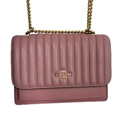 美品】COACH Parker18キルティングショルダーバッグ ベロア C金具 