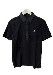 BURBERRY BLACK LABEL ポロシャツ ブラック サイズ2 - メルカリ