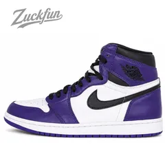 ビックサイズ NIKE AIR JORDAN 1 RETRO HIGH OG ナイキ エア ジョーダン 1 レトロ ハイ カット オリジナル コートパープル ブラック 黒 29cm メンズ ナイキ スニーカー U11263のサムネイル