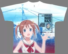 二次元cospa ハイスクール・フリート 岬明乃フルグラフィックTシャツ