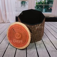 廃盤・レア) ニトリ 切り株スツール ハイスツール - メルカリ