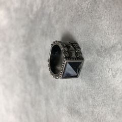 定価¥17600 新品タグ付き】ジョルジオアルマーニ ブラックリング 