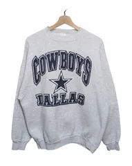 90s USAパーツ メキシコ製 LOGO 7 Dallas Cowboys ダラス・カウボーイズ スウェット  NFLのサムネイル