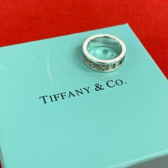 157 美品 ティファニー リング シグネチャークロス 9号 廃盤 シルバー 