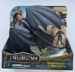 ヒックとドラゴン フィギュア トゥース ナイトフューリー & ヒック HOW TO TRAIN YOUR DRAGON Toothless Hiccup