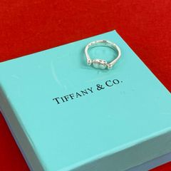 最終値下げ】TIFFANY&Co リング 指輪 フック&アイ 廃盤レア 約9号