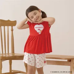 Lycee mine  【サンリオキャラクターズ】【接触冷感】【どちらが前でもOK】ひんやりとろけるパジャマ　 3062390　アカ