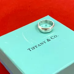 極 美品 TIFFANY&Co. ティファニー ヴィンテージ ナイフエッジ リング