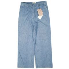正規品 miumiu シャンブレーデニムパンツ トラウザー PRADA - メルカリ