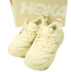MARNI x HOKA ONE ONE マルニ ホカオネオネ 25SS 別注 U BONDI B3LS MARNI ボンダイ プラットフォームスニーカー 1170631 / ALMS000100 US5(23cm) ストロー(イエローベージュ) シューズのサムネイル