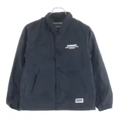 NEIGHBORHOOD (ネイバーフッド) 23AW ロゴプリント ナイロンコーチジャケット キッズ ブラック 232TSOT-JK01