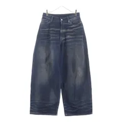Acne Studios (アクネ ストゥディオズ) FN Darkside Leather Pants ダークサイド レザーポケット バギー パンツ インディゴ B00370のサムネイル