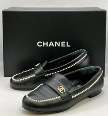 チャンス様専用】CHANEL フラットシューズ size39 中古 - メルカリ