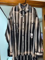 未使用】Maison MIHARA YASUHIRO チェックシャツ46佐藤健 - メルカリ
