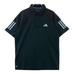 サイズ：M ADIDAS GOLF アディダスゴルフ  半袖ポロシャツ  ブラック系 [240101680887] ゴルフウェア メンズ ストスト
