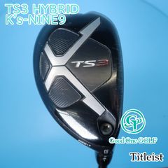 タイトリスト　ユーティリティTS3 23° ユーティリティ タイトリスト TS3 HYBRID/K's-NINE9/S/23 9413 - メルカリ