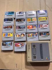 ジャンク】スーパーファミコン 本体 ＋ 名作ソフト14本 まとめ売り