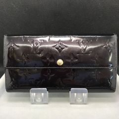 美品】ルイヴィトン ポルトフォイユ サラ アマラント ヴェルニ