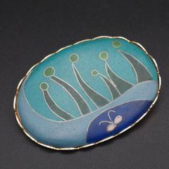 近代蒔絵 ペンダントトップ ブローチ 2WAY 山田平安堂 うるしアート