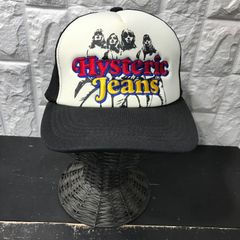 新品【コムドットやまと着】ヒステリックグラマー メッシュキャップ 紺