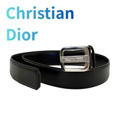 西*貴様 Christian Dior ブラウンレザーベルト - メルカリ
