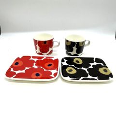 marimekko Unikko 50周年記念 プレート 6枚セット - メルカリ