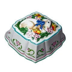 The Franklin Mint フランクリンミント   ル・コルドン・ブルー 磁器製 【子羊】ジェリーモールド ヴィンテージ 壁掛け K-8のサムネイル