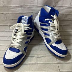 adidas PHANTOM ハイカットスニーカー ブルー ヴィンテージ 鑑賞用 