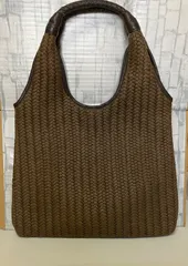 Y【Y8-68】◇ BANANA REPUBLIC    トートバッグ　茶色　レディースのサムネイル