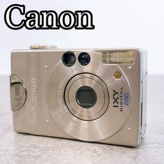 H-1394 Canon IXY DIGITAL 200 PC1012 シルバー ジャンク品 コンパクト