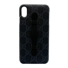 GUCCI グッチ iPhone15ProMax ケース GGスプリーム 黒 - メルカリ