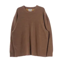 コス 22FW オーバーサイズ ラウンドネック ウール ブレンド ニット セーター キャメルのサムネイル