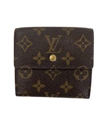 LOUIS VUITTON】ルイヴィトン モノグラム 二つ折り財布 中古 - メルカリ