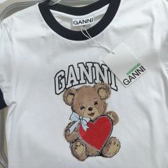 GANNI アーガイル柄 長袖ポロシャツ - メルカリ