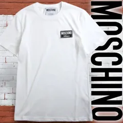 MOSCHINO COUTURE! モスキーノ イタリア製 3D 立体ラバーロゴ ワンポイント 半袖 Tシャツ J0717 定3.6万 ブラック▲042▼20914k13のサムネイル