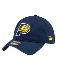 ニューエラ メンズ アクセサリー 帽子 New Era Mens Navy Indiana Pacers Team 20 9TWENTY Adjustable Hat Navy ネイビー