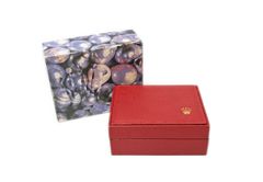 ロレックス レディース 空箱 14.00.08 赤 レッド パール 79174 BOX