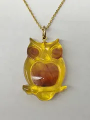 ネックレス フクロウモチーフ 梟 2511LR388のサムネイル