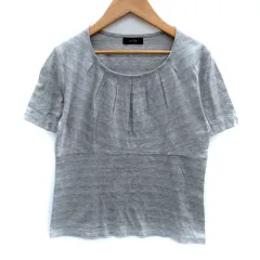 モディファイ Modify Tシャツ カットソー 半袖 ラウンドネック 42 XL グレー /SM27のサムネイル