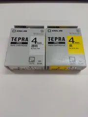 純正品 キングジム テプラPRO 4mm 【白、黄】1個850円のサムネイル